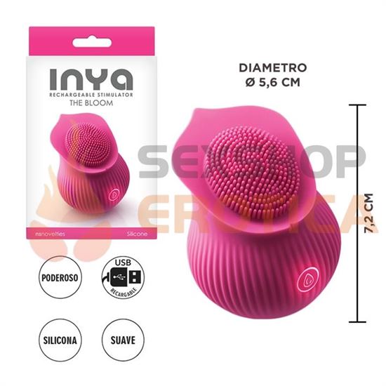 Masajeador de clitoris con carga USB